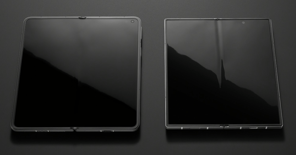 OPPO Find N5真机图再曝：折痕较小R角圆润(图2)