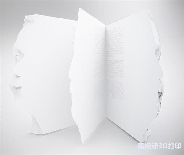 3D打印爱因斯坦头像书 ： 最棒的广义相对论纪念品(图2)