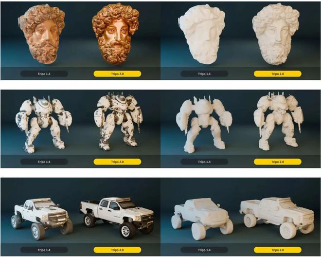 百万用户点赞的AI自动生成3D模型来了VAST已和拓竹纵维立方等3D打印厂商合作(图3)